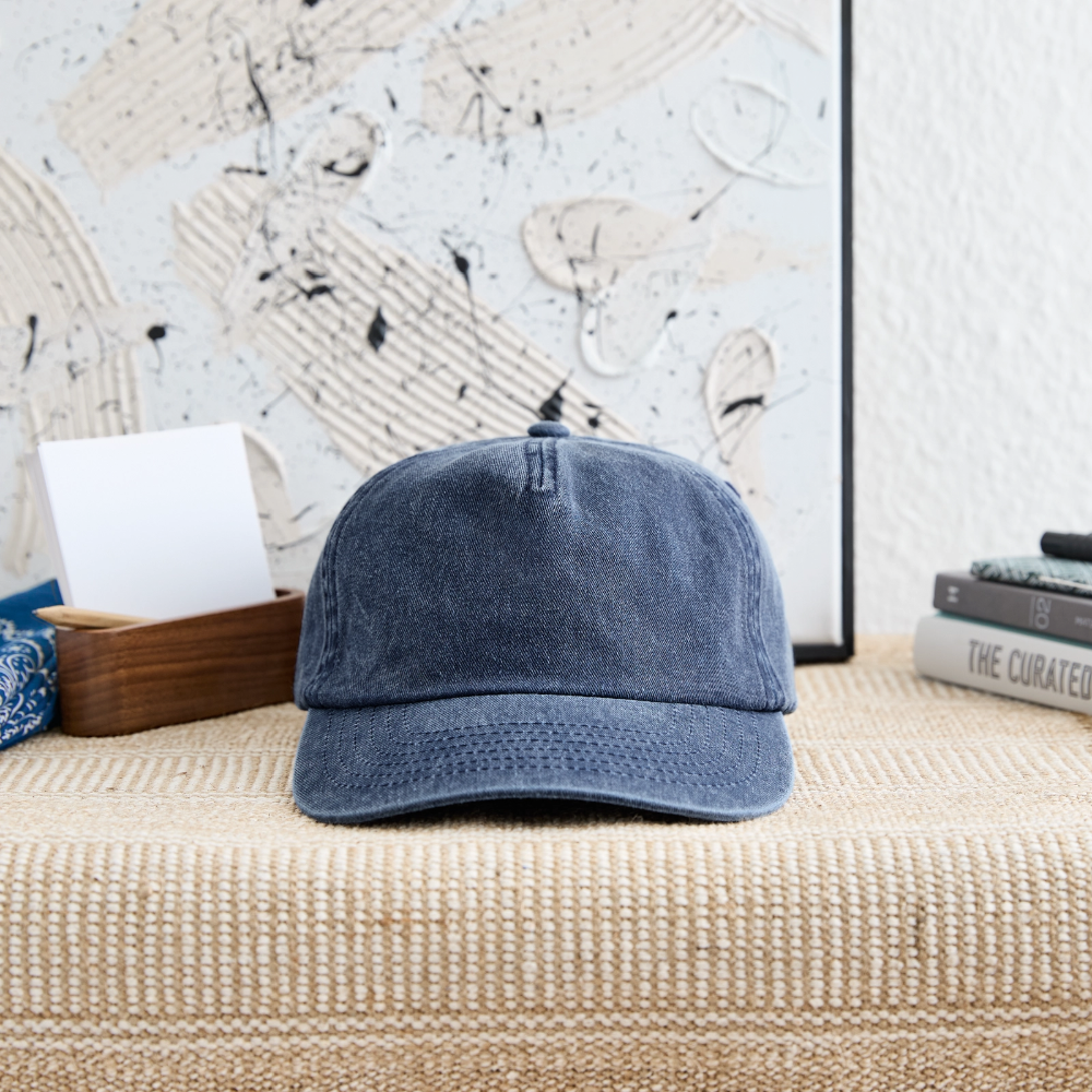 Casquette CHM - vintage bleu jeans