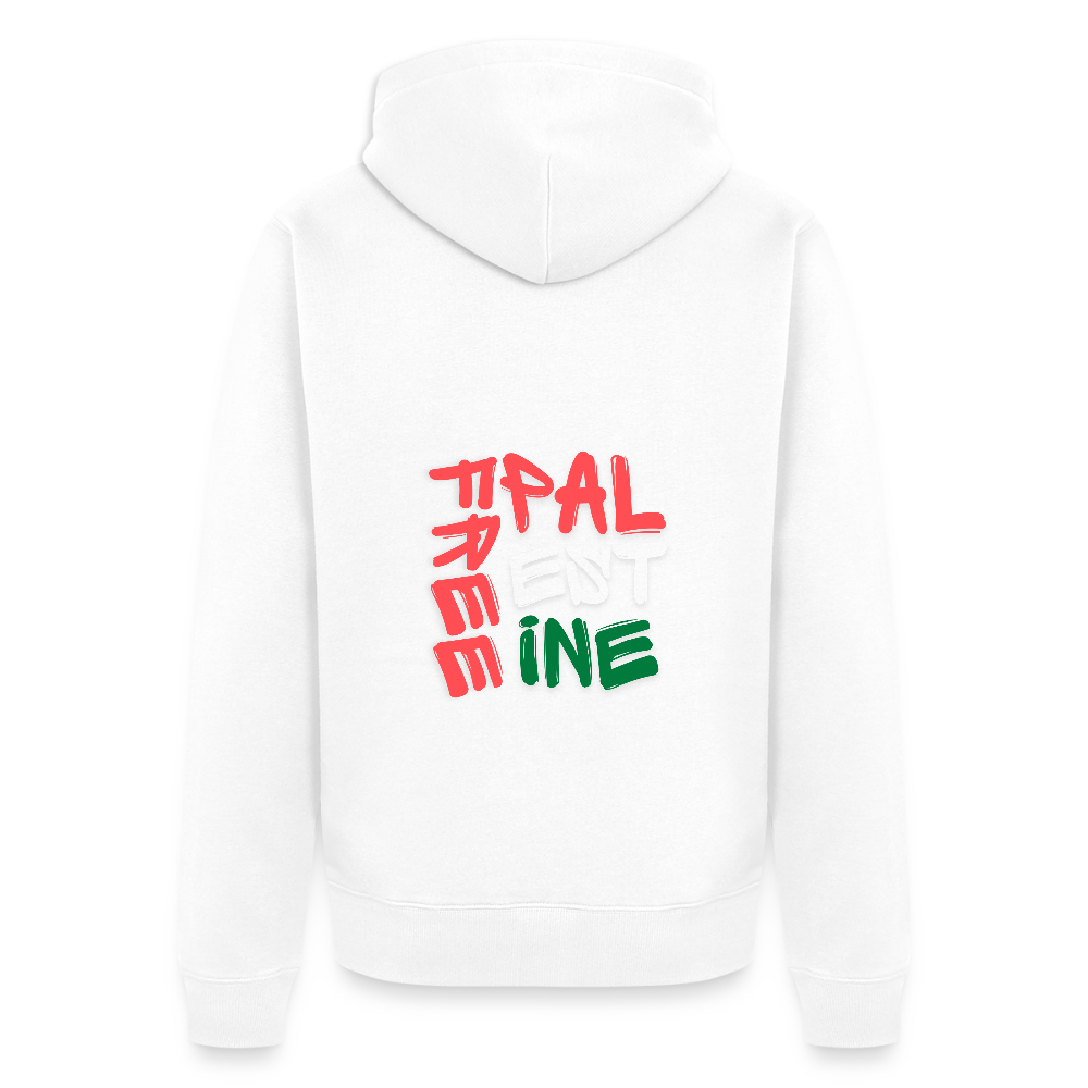 Veste à capuche Premium Homme - blanc