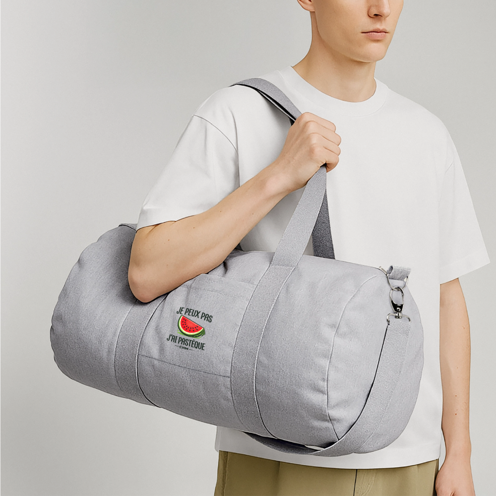 Je peux pas j'ai pastèques - sport - gris chiné