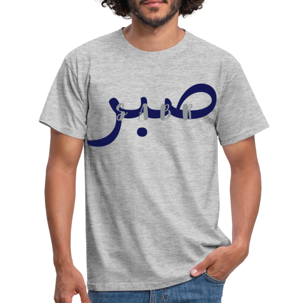 T-shirt Homme - SABR (VELOUR) - gris chiné