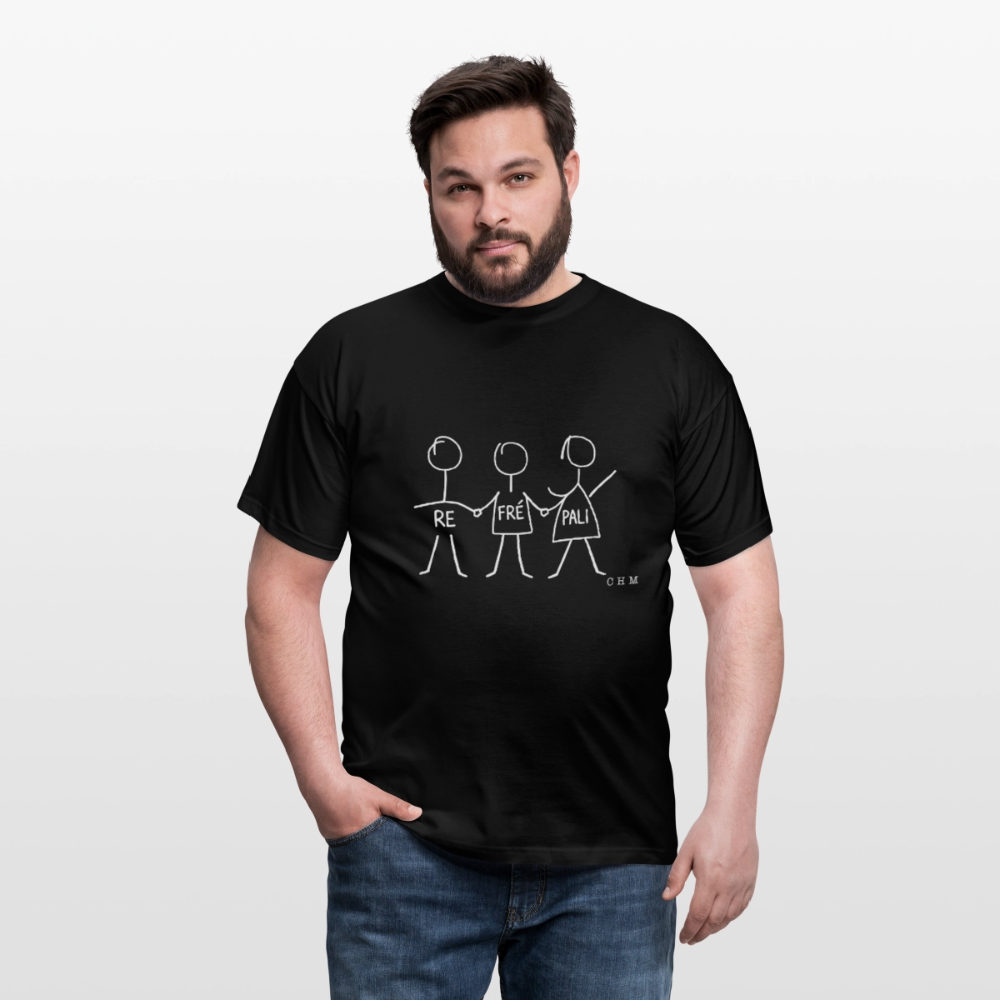 T-shirt - Re Fré Pali - noir