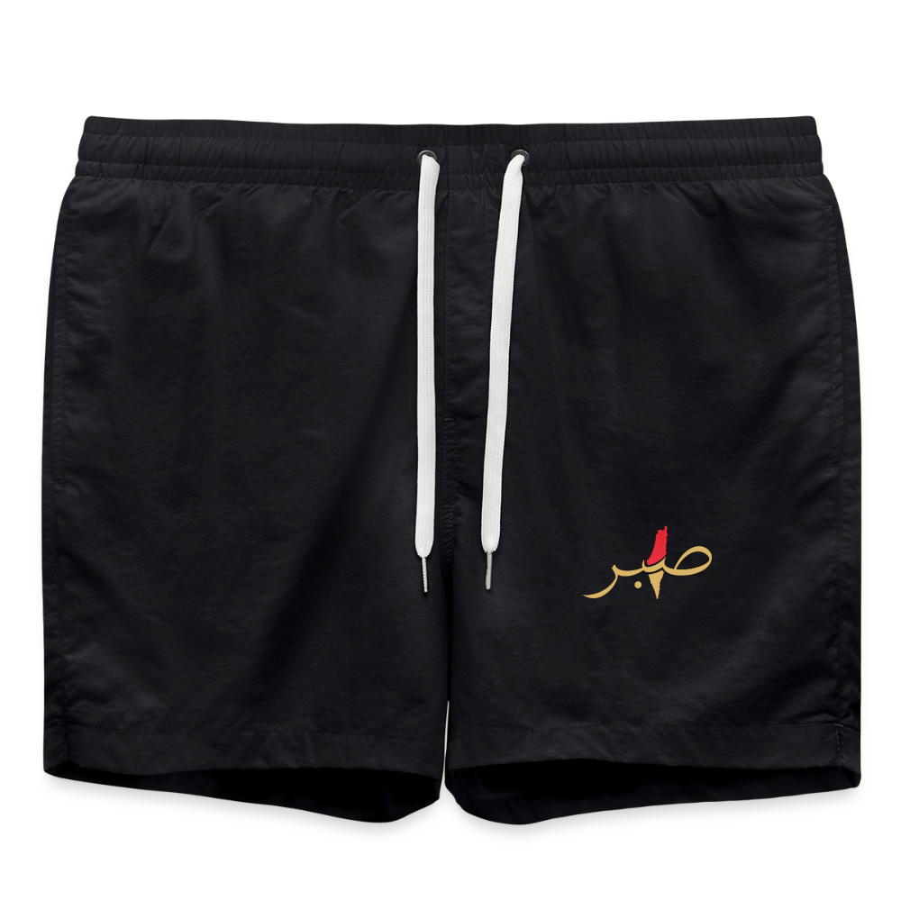 Short de bain - Palestine - noir