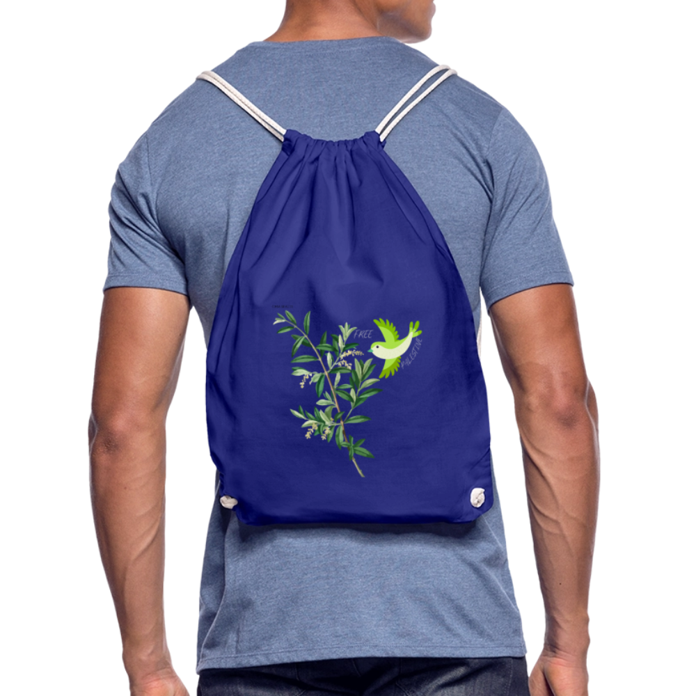 Sac de sport léger - Oiseau - bleu roi