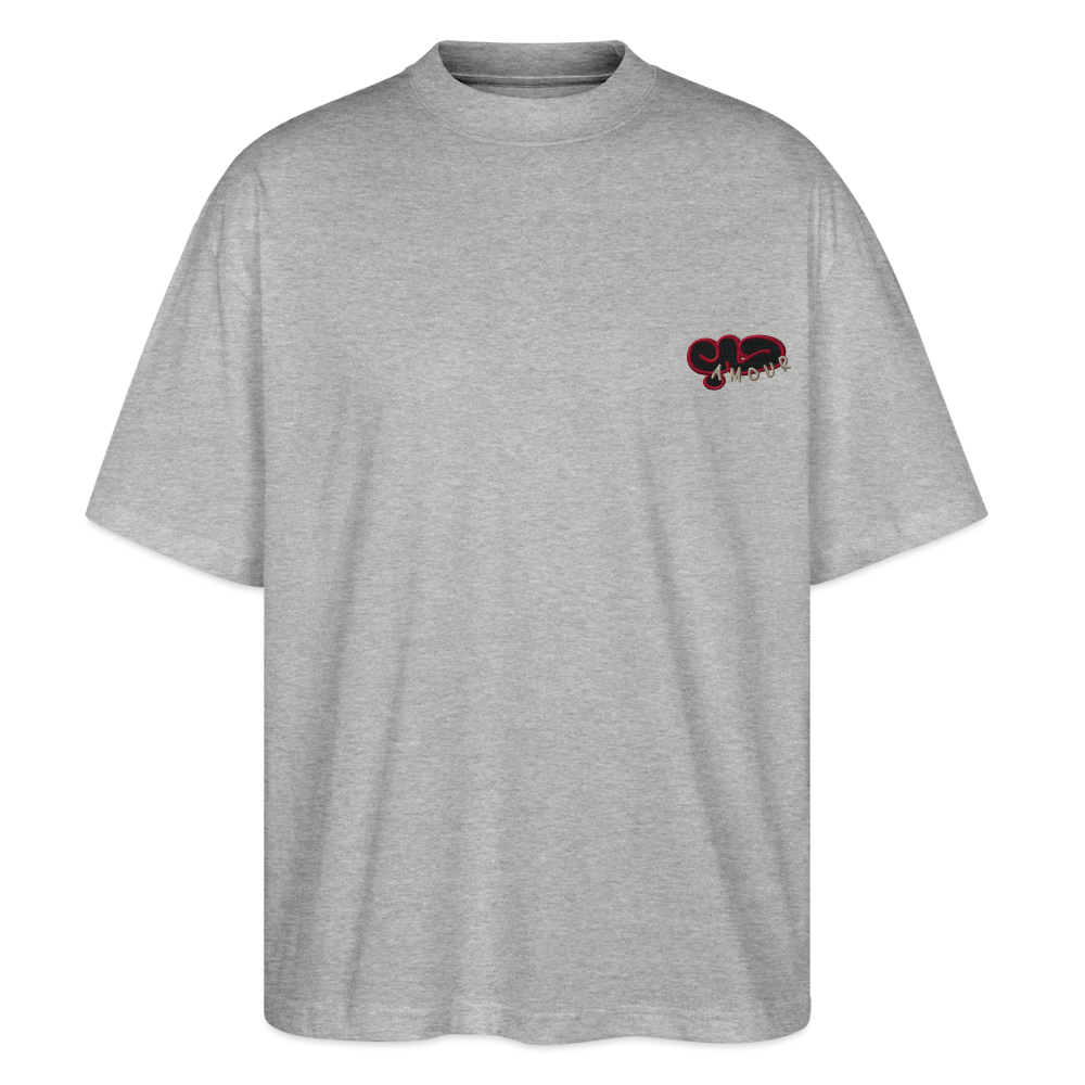 T-shirt - gris chiné