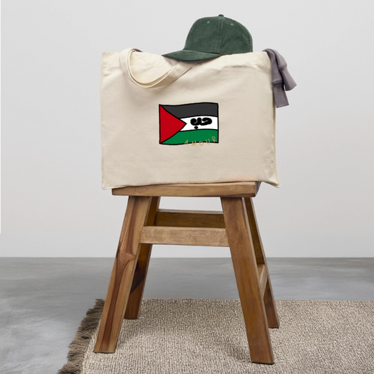 Cabas recyclé - blanc naturel