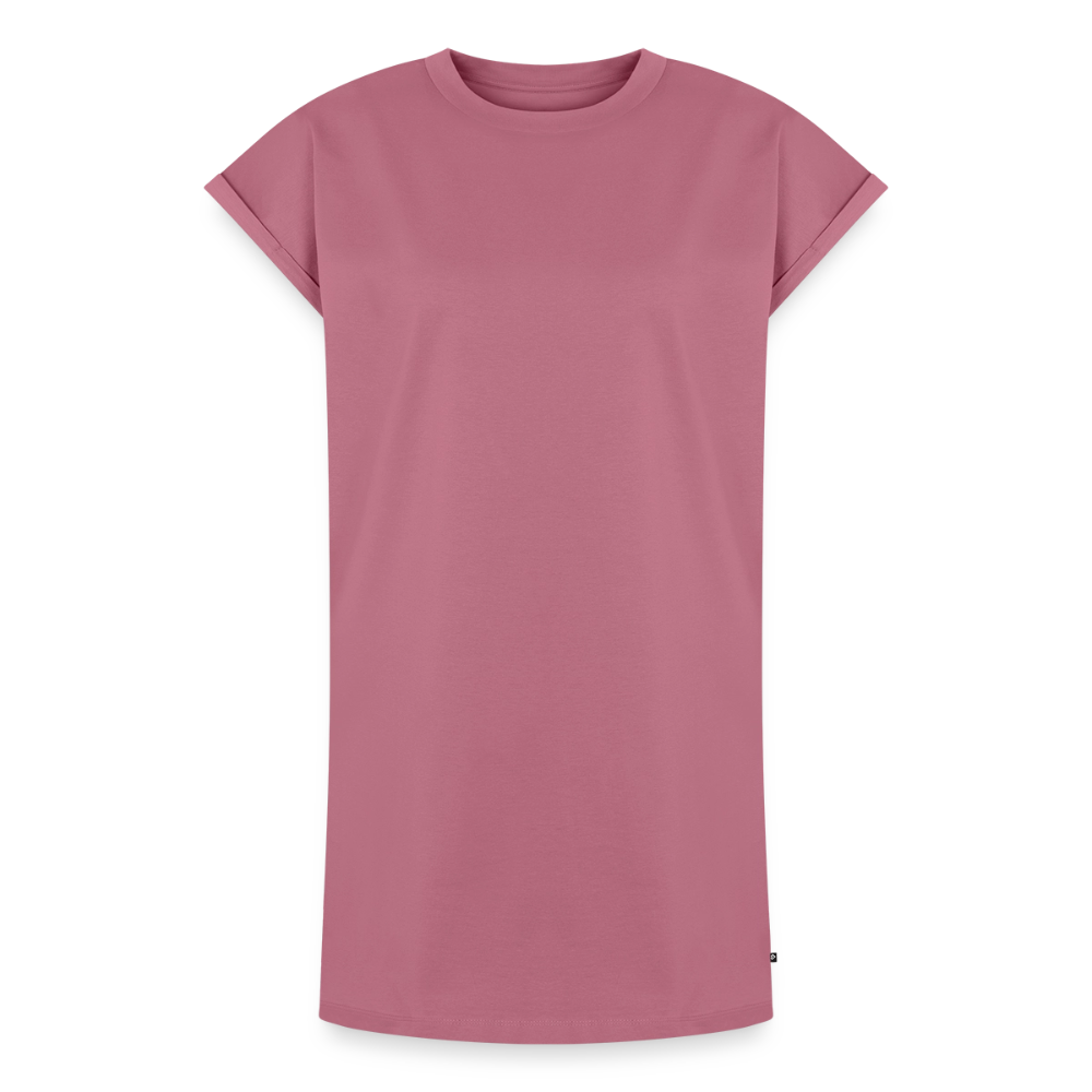 Robe T-shirt femme Premium en coton bio - mauve