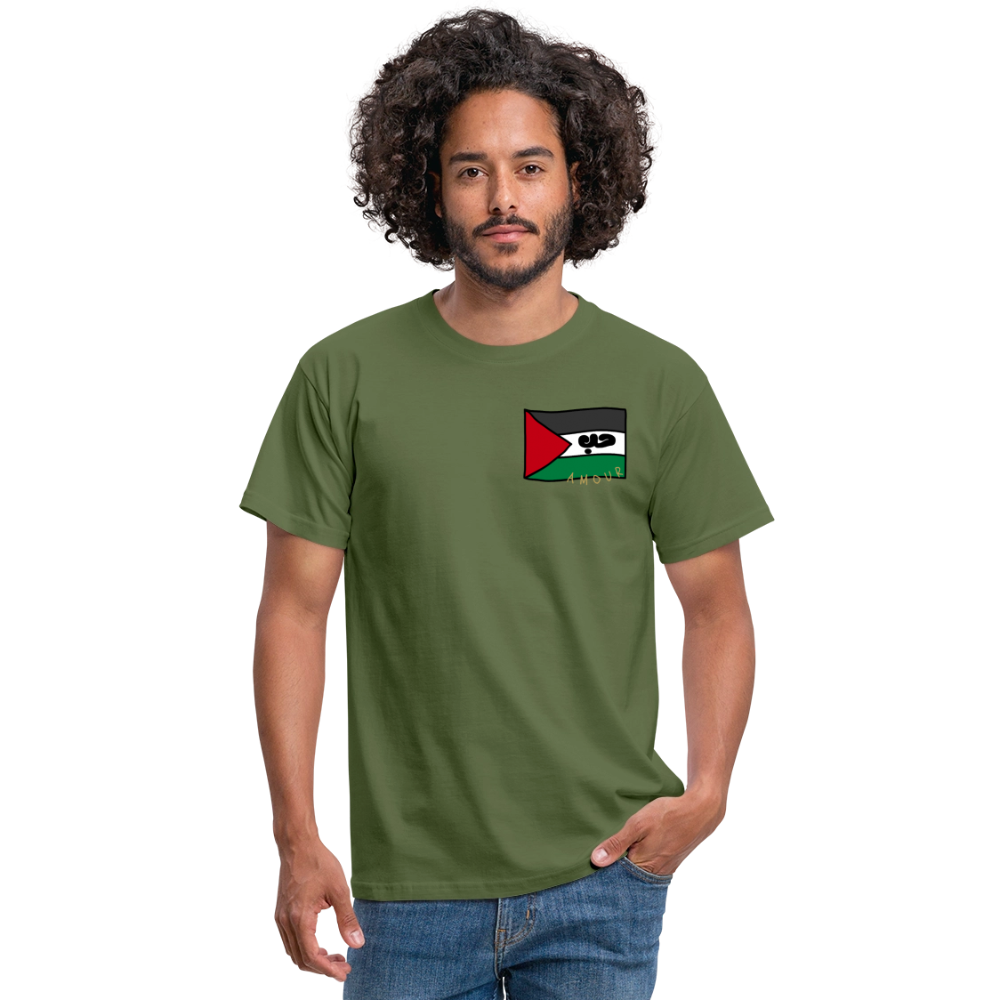 T-shirt Homme - vert militaire