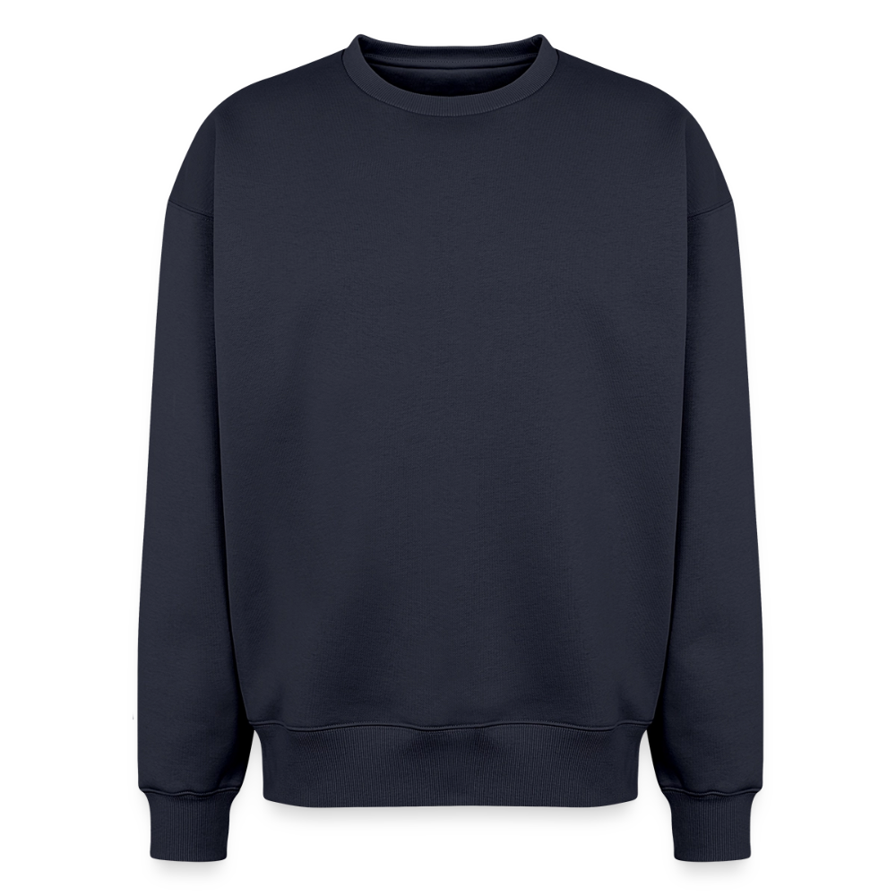 Sweat unisexe oversize épais SPREAD - bleu marine
