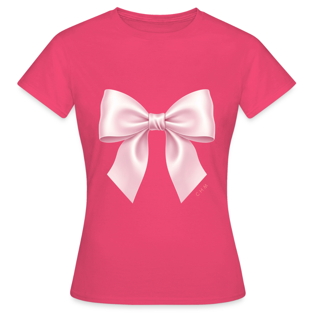 T-shirt - noeud - rose azalée