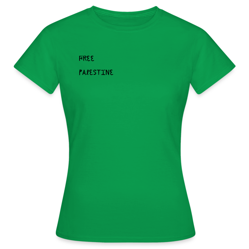 T-shirt Femme - PALESTINE - vert
