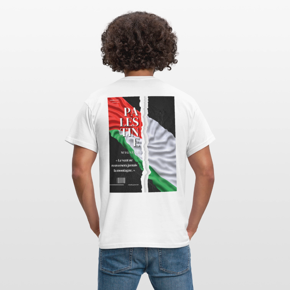 T-shirt Homme - Magazine - blanc