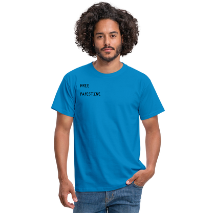 T-shirt Homme - PALESTINE - bleu royal