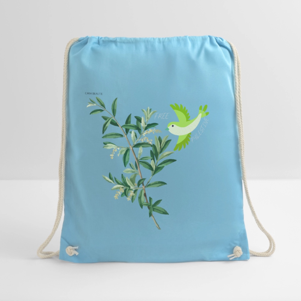 Sac de sport léger - Oiseau - aqua