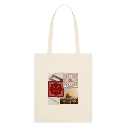 Tote bag bio - blanc cassé