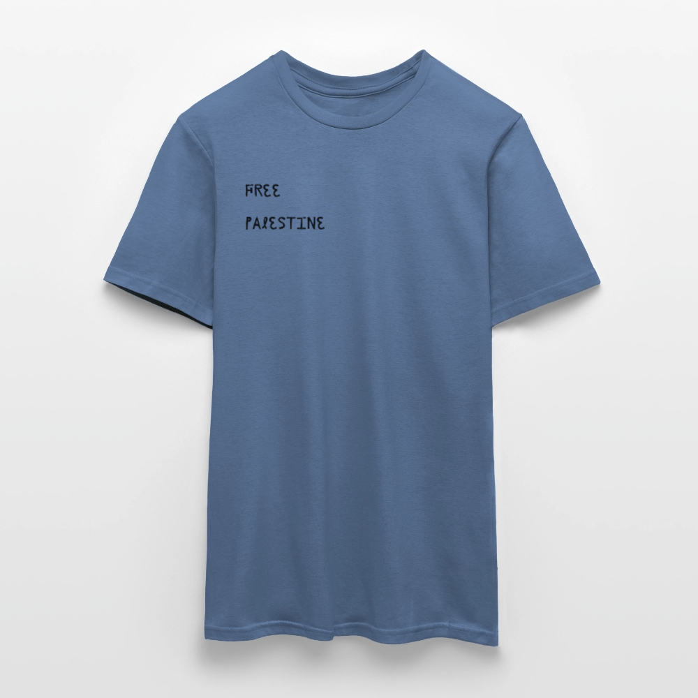 T-shirt Homme - PALESTINE - bleu pigeon 