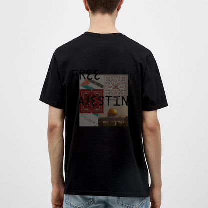 T-shirt Homme - PALESTINE - noir