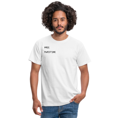 T-shirt Homme - PALESTINE - blanc