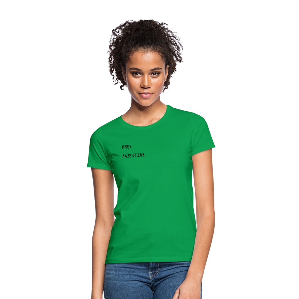 T-shirt Femme - PALESTINE - vert