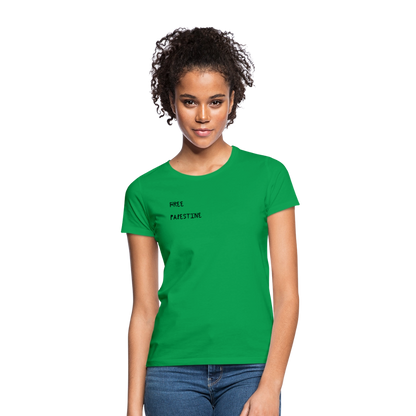 T-shirt Femme - PALESTINE - vert