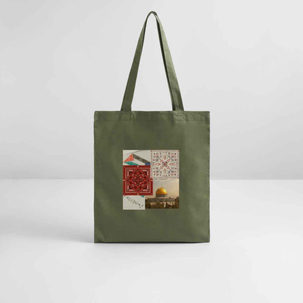 Tote bag bio - kaki