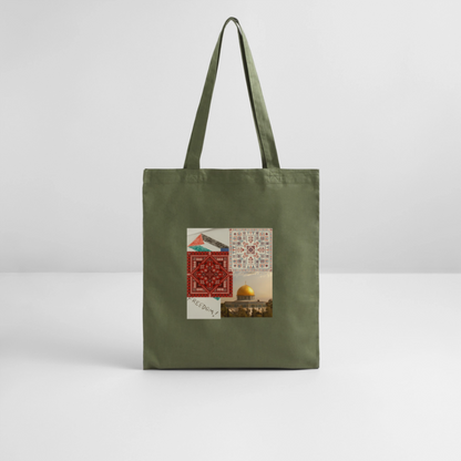 Tote bag bio - kaki