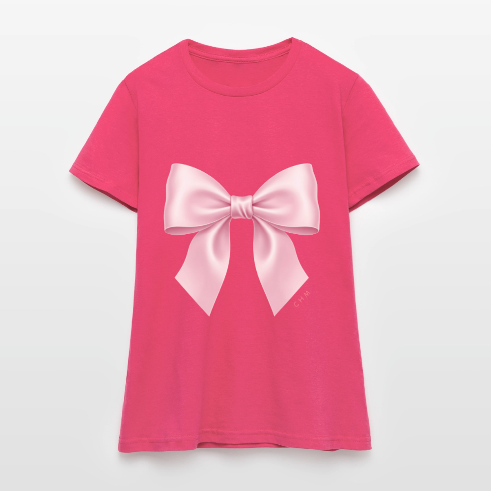 T-shirt - noeud - rose azalée