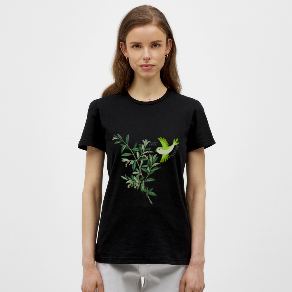 T-shirt Femme - Oiseau - noir