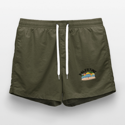 Short de bain - vert olive