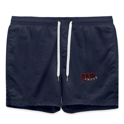 Short de bain (brodé) - bleu marine