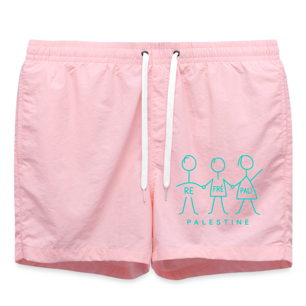 Short de bain - Re Fré Pali - rose