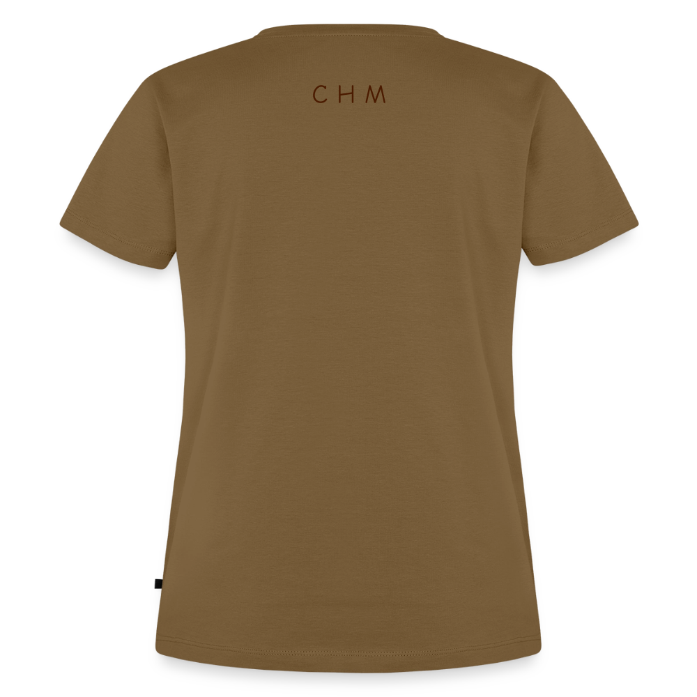 T-shirt Premium Femme - marron noisette