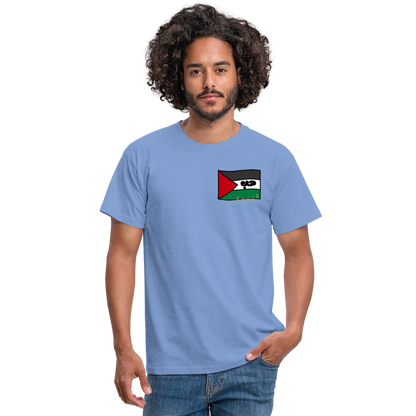 T-shirt Homme - carolina blue