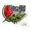 Sticker taille S (10 x 10 cm) - brillant transparent
