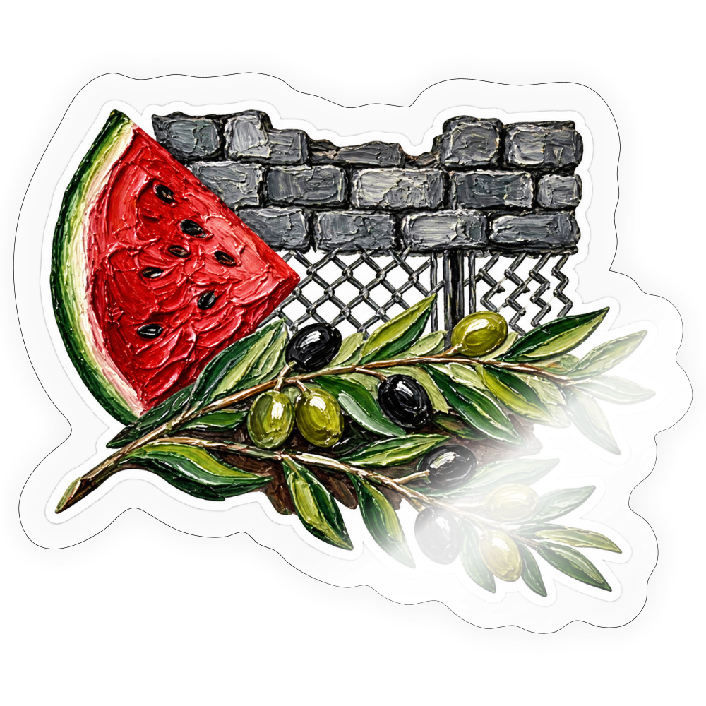 Sticker taille S (10 x 10 cm) - brillant transparent
