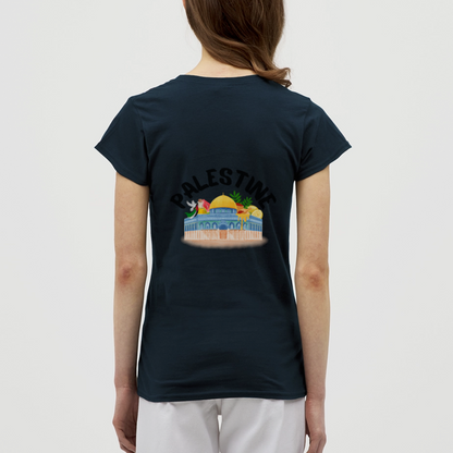 T-shirt Femme - PALESTINE - marine