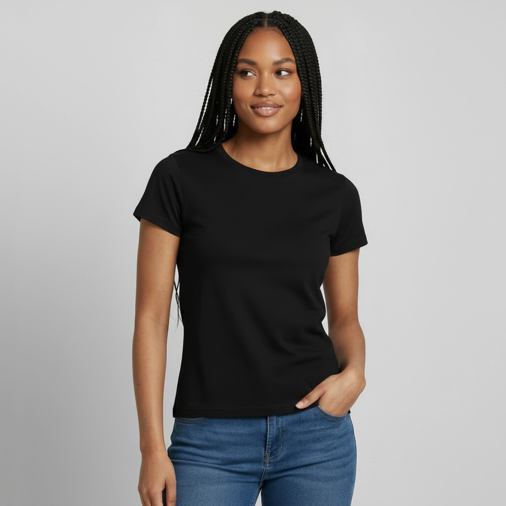 T-shirt - heart - noir