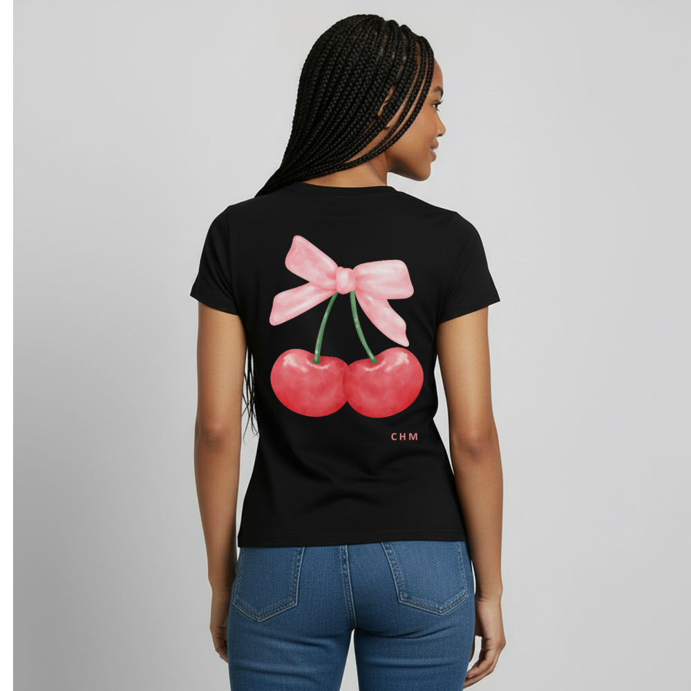 T-shirt - Cerisette - noir