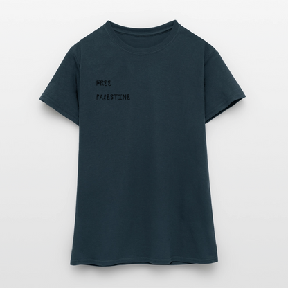 T-shirt Femme - PALESTINE - marine