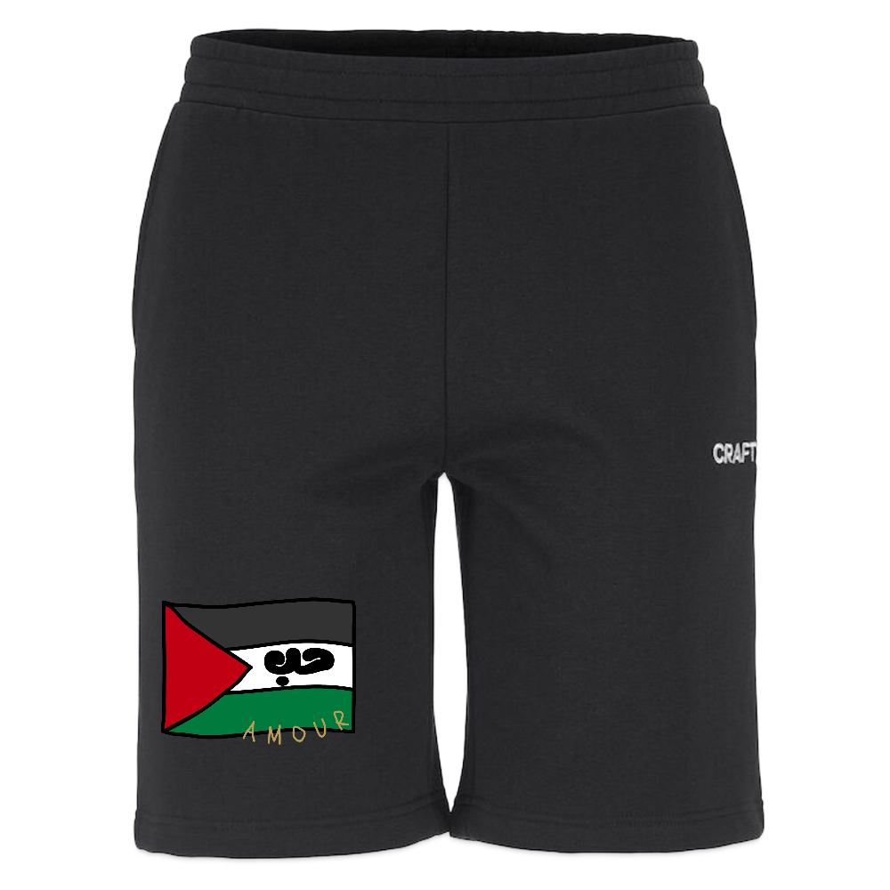 Short de jogging CRAFT - Amour - noir