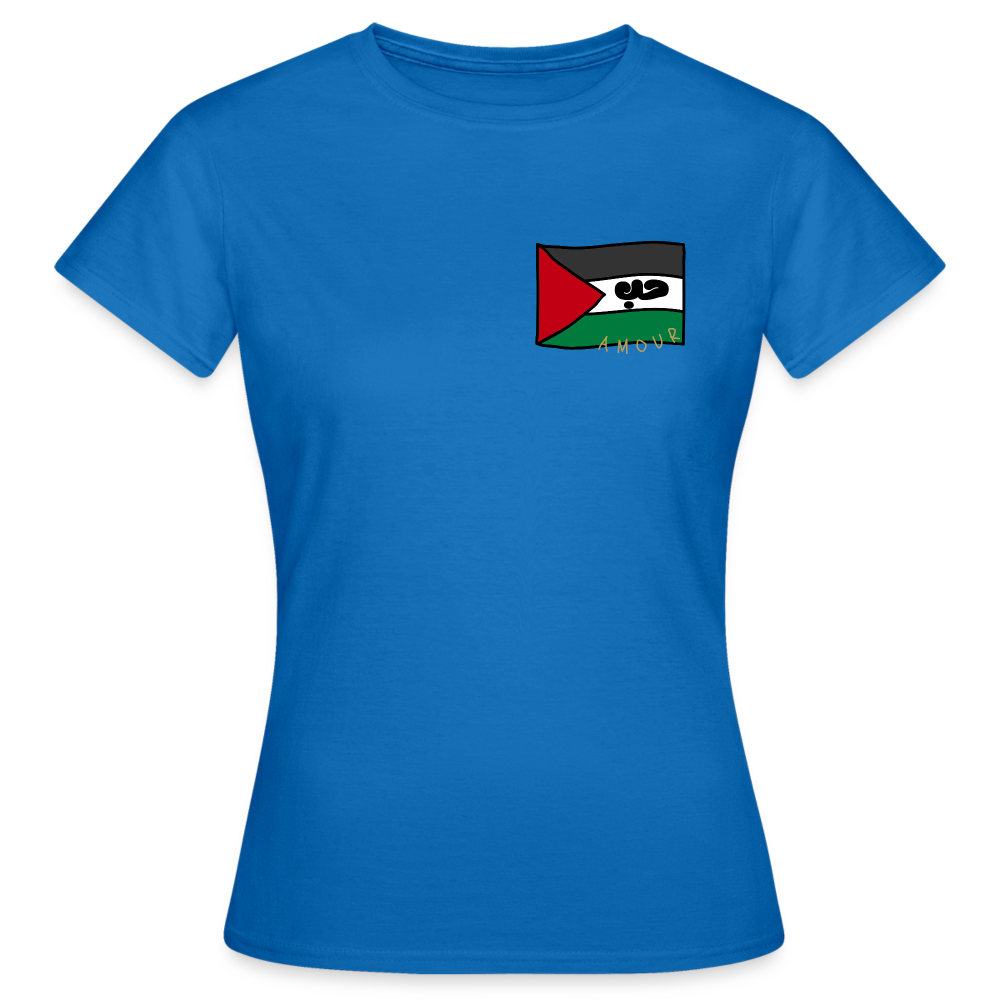 T-shirt Femme - bleu royal