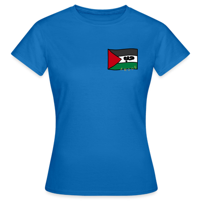 T-shirt Femme - bleu royal