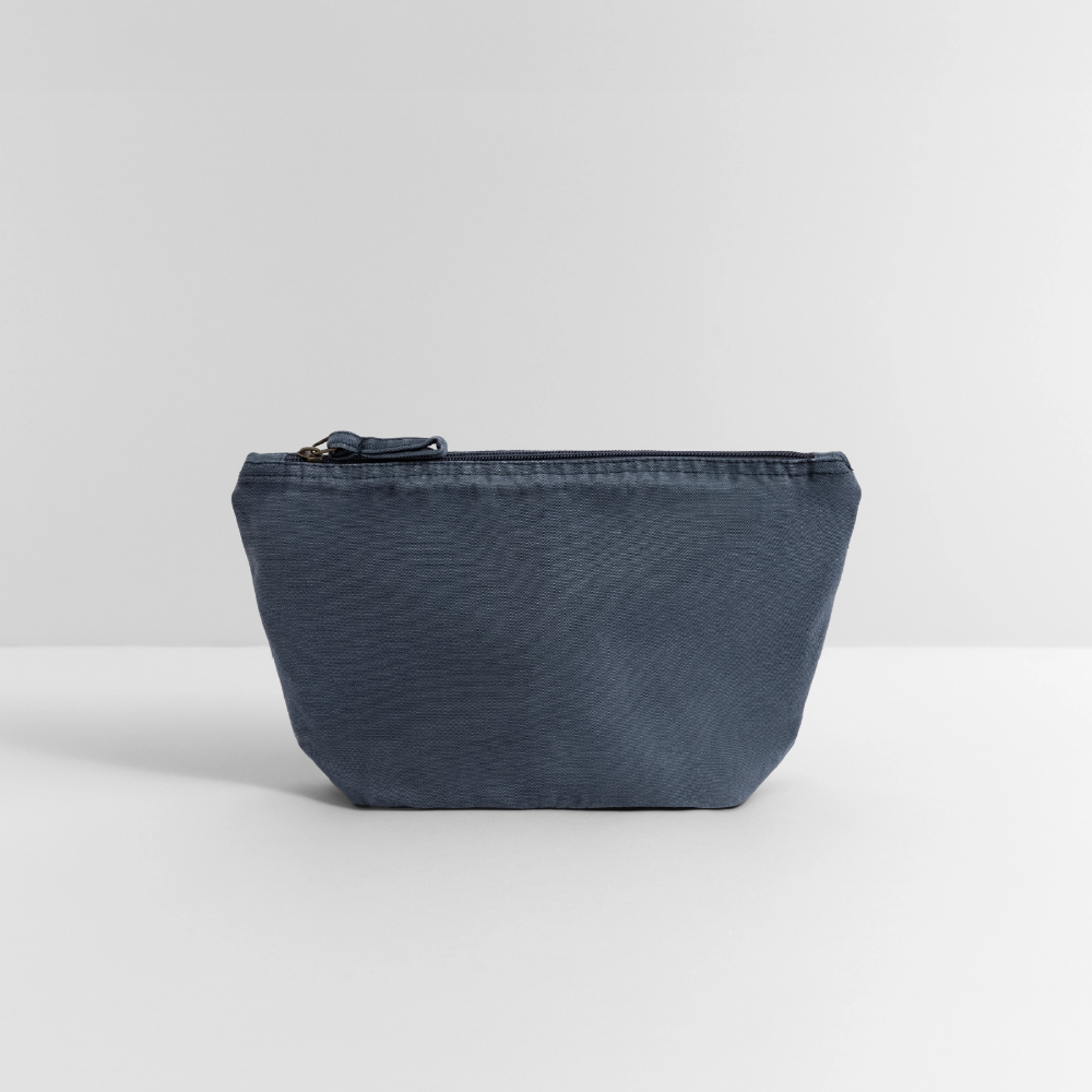 Pochette zippée vintage 18 x 21 cm - vintage bleu jeans