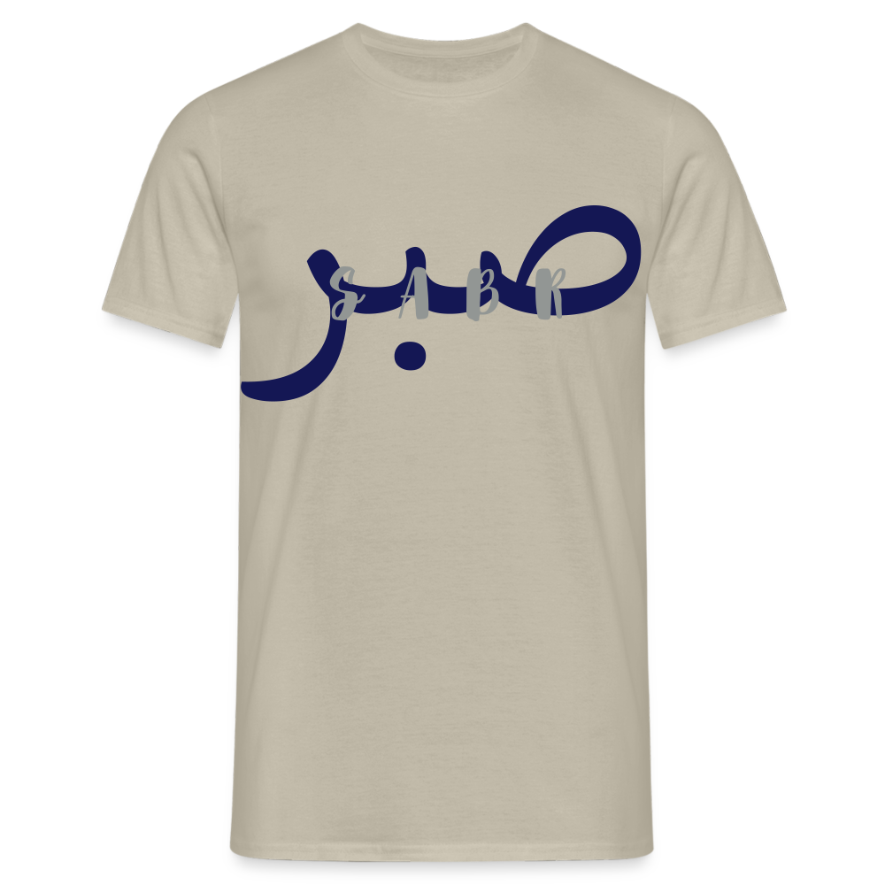 T-shirt Homme - SABR (VELOUR) - beige sable