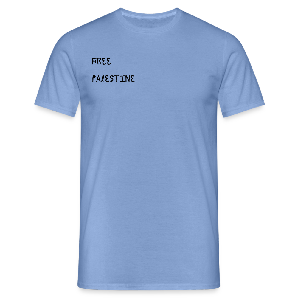 T-shirt Homme - PALESTINE - carolina blue