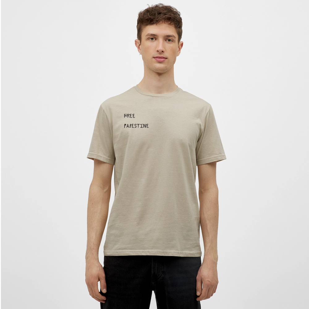 T-shirt Homme - PALESTINE - beige sable