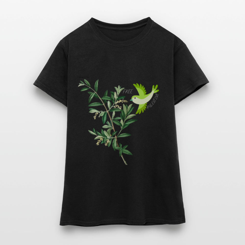 T-shirt Femme - Oiseau - noir