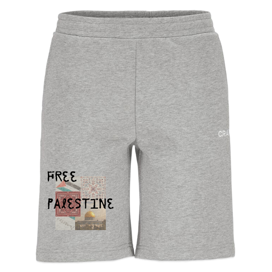 Short de jogging CRAFT - gris chiné