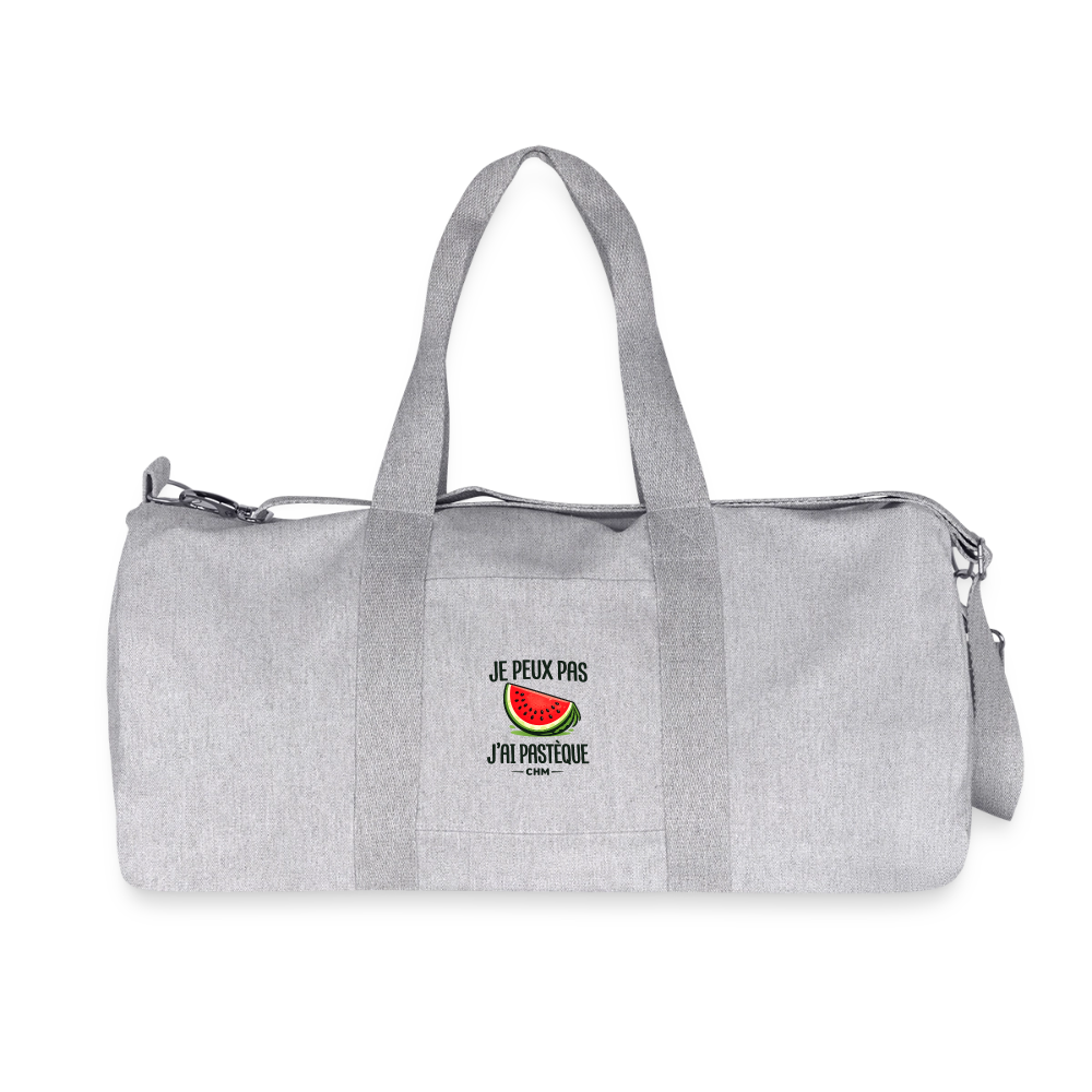 Je peux pas j'ai pastèques - sport - gris chiné