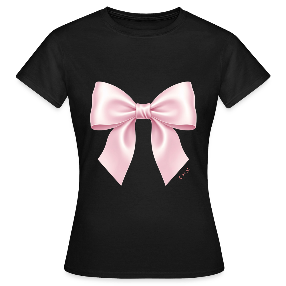 T-shirt - noeud - noir