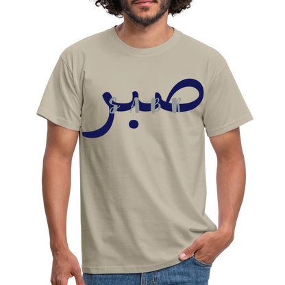 T-shirt Homme - SABR (VELOUR) - beige sable